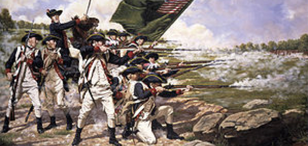 The Delaware Regiment at the Battle of Long Island.