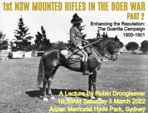 1st NSW Mounted Rifles in the Boer War – Part 2