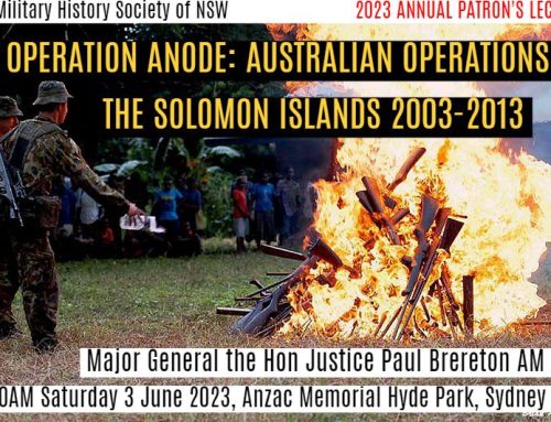 Operation Anode: Australian Operations in the Solomon Islands 2003-2013