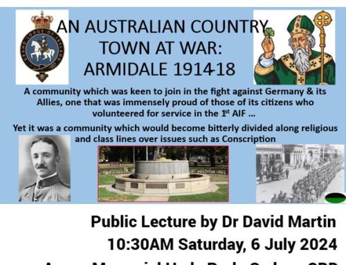 An Australian Country Town at War: Armidale 1914-1918