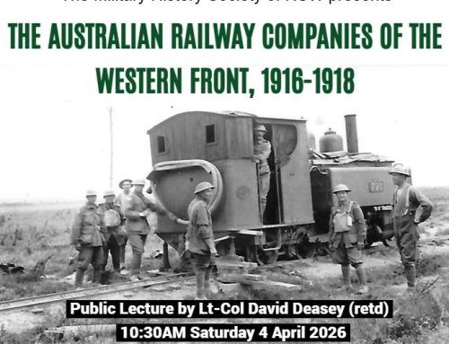 The Australian Railway Companies of the Western Front, 1916-1918
